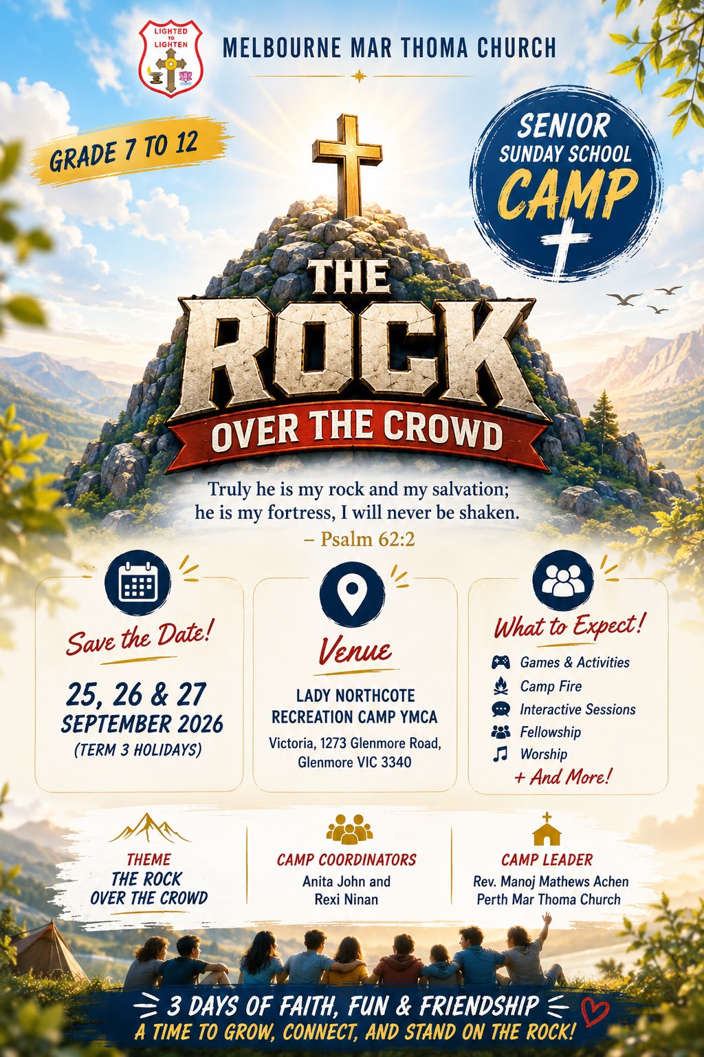 The ROCK OVER THE CROWD